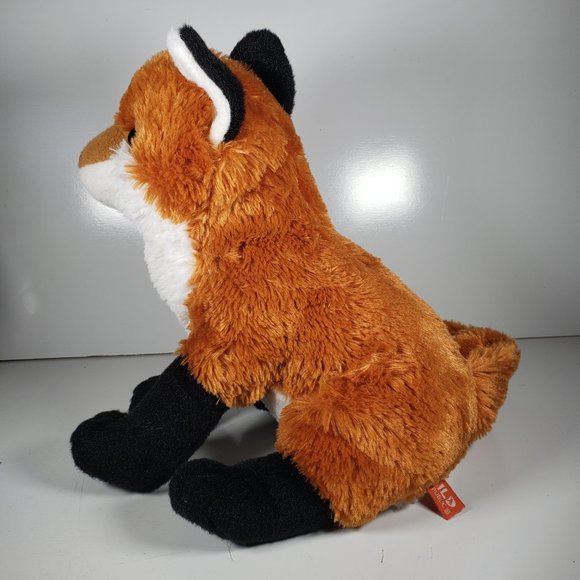 Wild Republic Red Fox Plush Sitting Stuffed Animal Toy Realistic Super Soft - Picture 3 of 8
